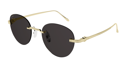 Cartier Round Rimless Sunglasses CT0331S