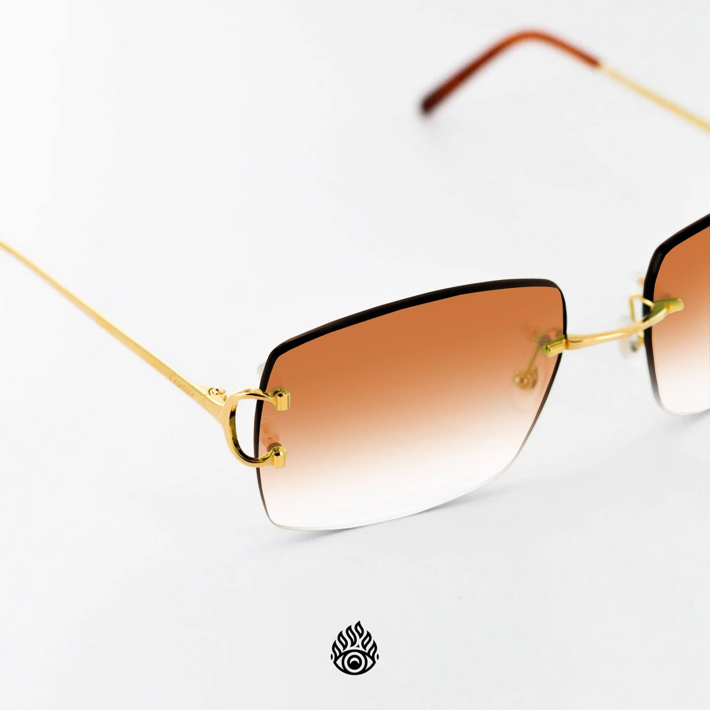 Gold lens sunglasses on sale