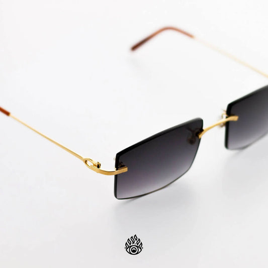 Cartier Signature C Glasses, Gold with Grey Lenses