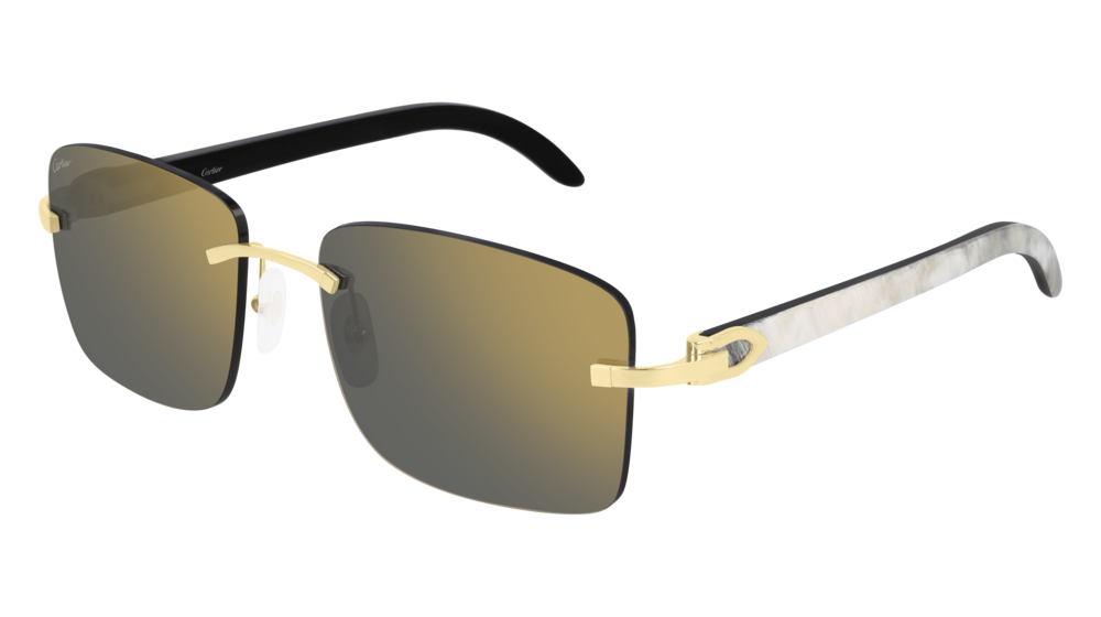 Cartier white buffalo deals sunglasses