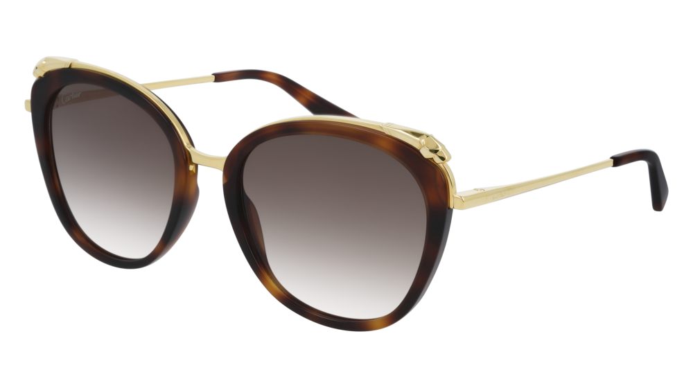 Cartier cat 2024 eye sunglasses