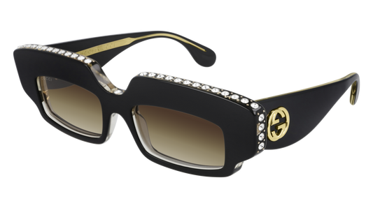 Gucci Women's Rectangle Sunglasses GG0782S