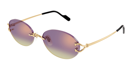 Cartier Petite Oval Rimless Sunglasses CT0551S