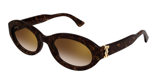 Cartier Women's Almond Shape Sunglasses CT0588S