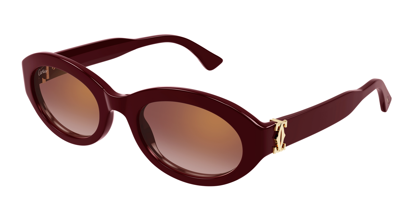 Cartier Women's Almond Shape Sunglasses CT0588S