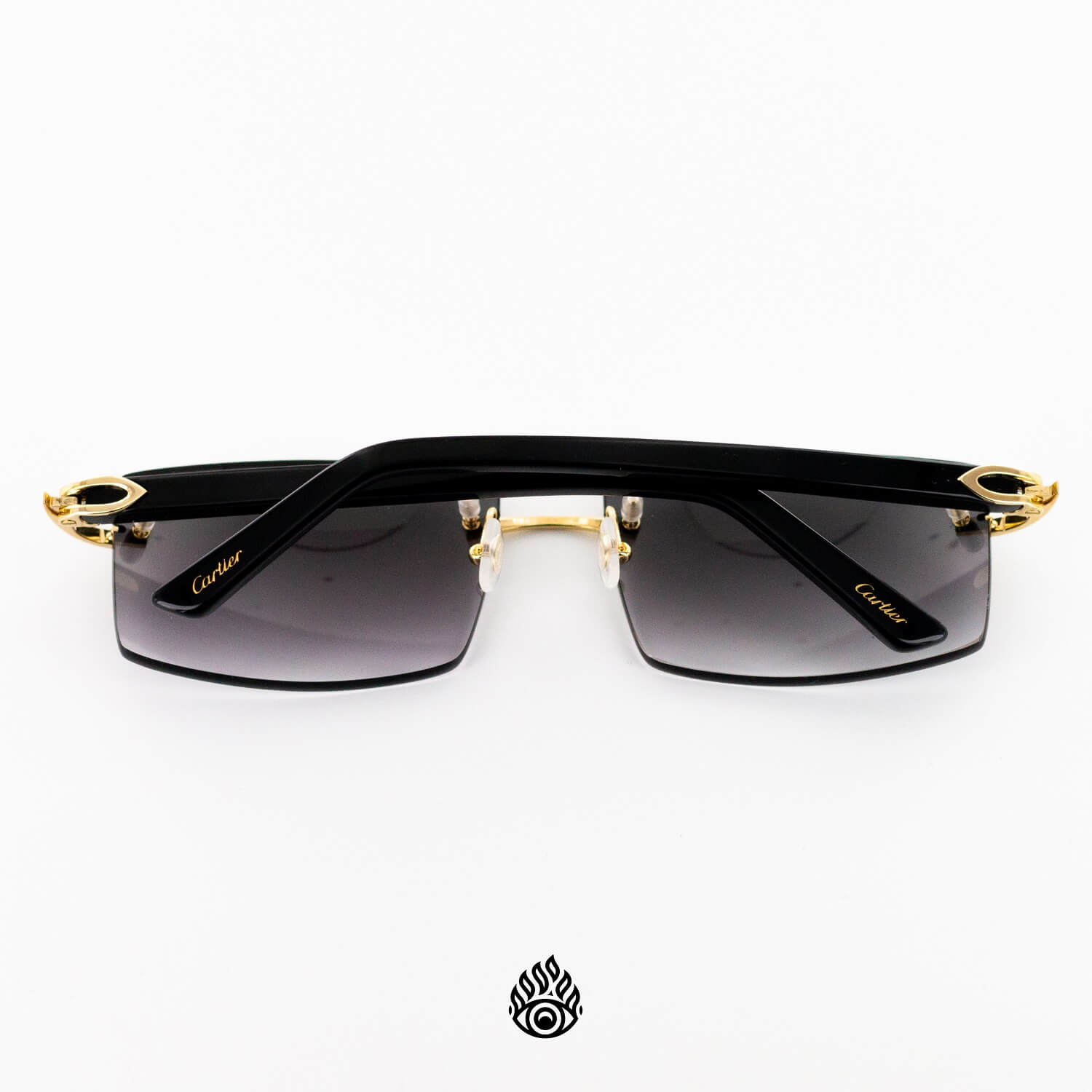 Cartier black glasses Clearance