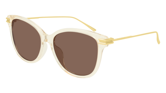 Bottega Veneta Women's Rectangle Sunglasses BV1048SA