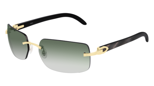Black buffalo cartier glasses hotsell