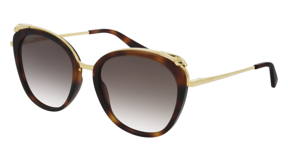 Cartier Women's Panthère Cat-eye Sunglasses CT0150S