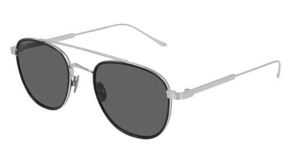 保証書付♪Cartier◆ C ドゥ カルティエ CT0251S Cartier Round Sunglasses CT0251S 002 Gold Havana Metal Green