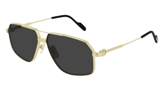 Cartier Men's Double C Decor Navigator Sunglasses CT0270S