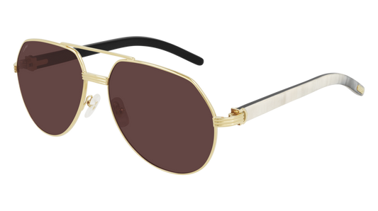 Cartier Men's Pilot Sunglasses CT0272S