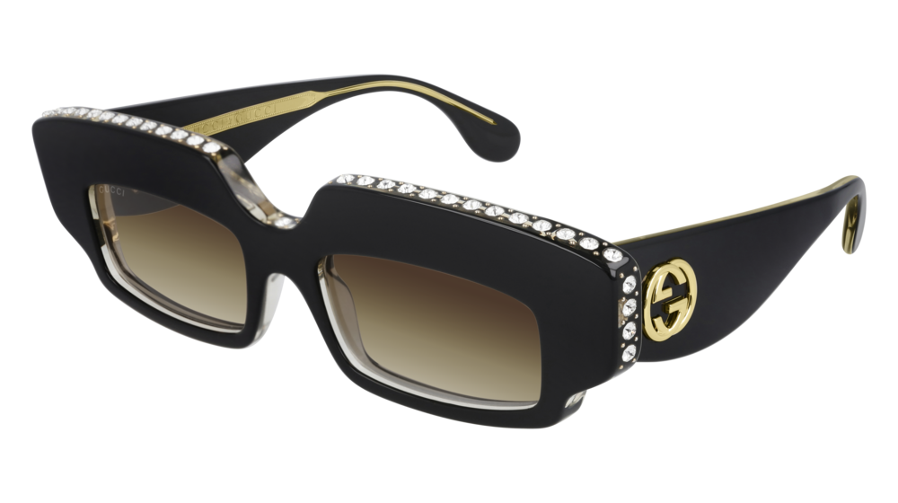 Gucci Women's Rectangle Sunglasses GG0782S