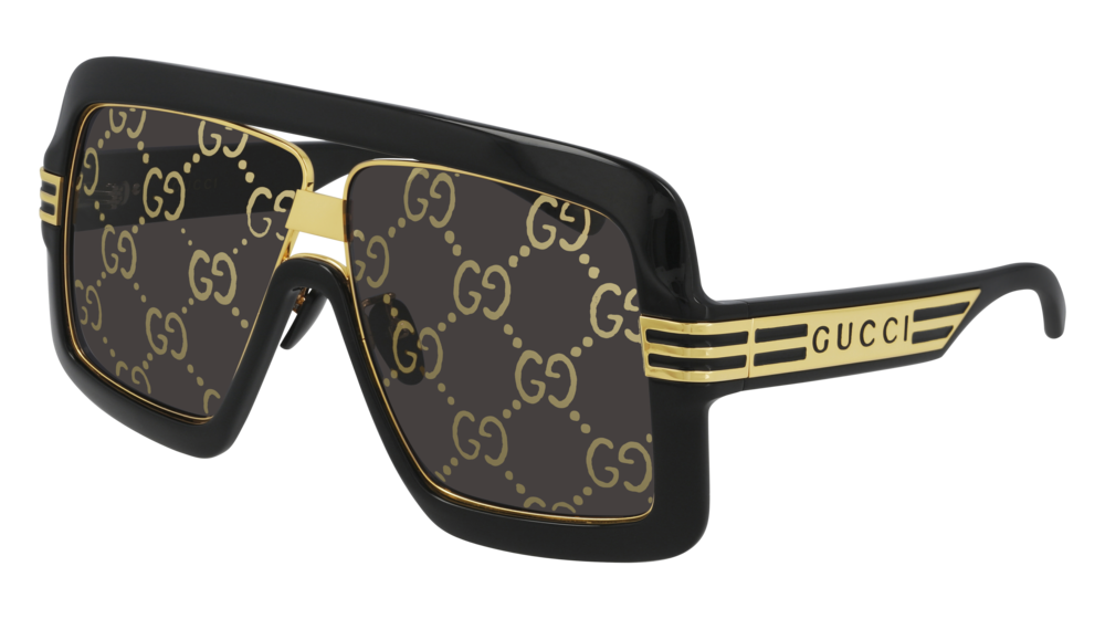 Gucci Men's Oversize Mask Sunglasses GG0900S
